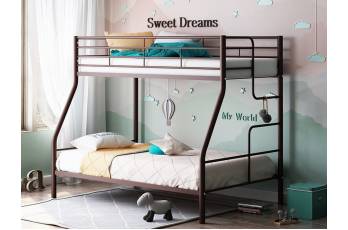 Двухъярусная кровать Гранада-3 коричневая