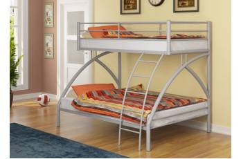 Двухъярусная кровать Виньола - 2 серый