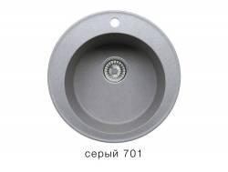 Кухонная мойка Tolero R-108 Серый 701