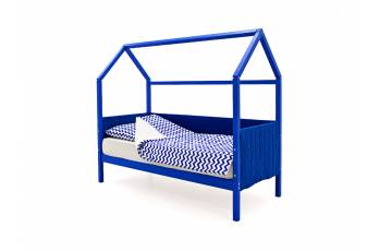 Кровать-домик мягкий Svogen синий