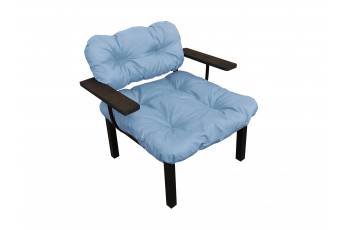 Кресло Дачное серая подушка