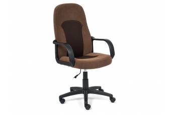 Кресло офисное Parma флок коричневый