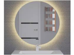 Зеркало Uperwood Modul круглое теплая подсветка 80х80 см