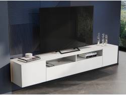 Тумба для телевидеоаппаратуры Денвер Белый