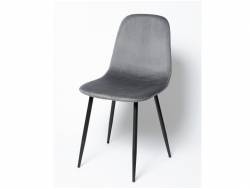 Стул DC 5541 велюр графит