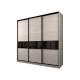 Шкаф-купе Max МШ-23-6-24/2-999 пленка Oracal черная