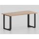 Стол Т-образные опоры черные ЛО.КТ-6 600х1800 мм