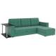 Диван угловой Атлант со столиком велюр Neo 23 грин зеленый