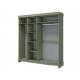 Шкаф распашной ШР-4 Лорето Зелёный самшит
