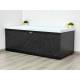 Экран под ванну МДФ Rita Black 1800 мм черный мрамор