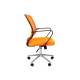 Офисное кресло Chairman 698 Россия TW-66 оранжевый хром new