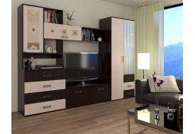 Гостиная Белла с двухстворчатым шкафом