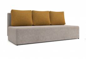 Диван прямой Алиса 2 savana plus ivory savana plus yellow