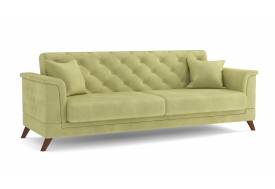 Диван Амарант велюр тенерифе нефрит