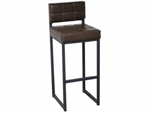 Барный стул Лофт 1 Шоколадная рептилия