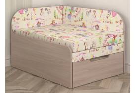 Диван детский раскладной Малютка Принцесски