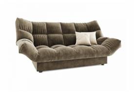 Диван прямой Клик Кляк (ППУ) с ножками-кубышками Селфи 03/Селфи 01