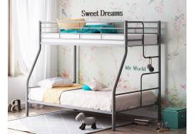 Двухъярусная кровать Гранада-3 серая