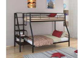 Двухъярусная кровать Толедо 1Я черный венге