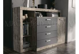 Комод Ангара Графит