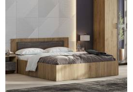 Кровать 1400 МСП 1 Дуб Золотой