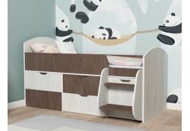 Кровать Малыш-7 Винтербер-анкор темный