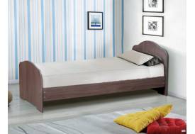 Кровать на уголках № 1 односпальная ЛДСП