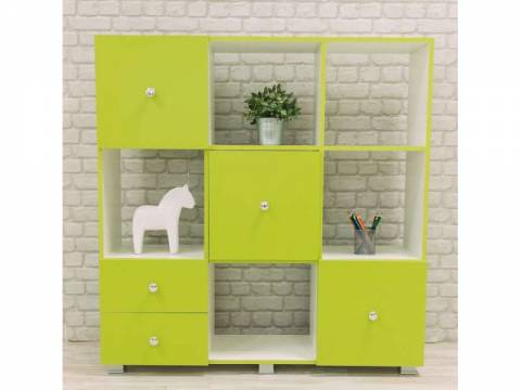 Стеллаж Кубик ЛДСП