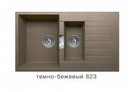 Кухонная мойка Tolero Loft TL860 Темно-бежевый 823