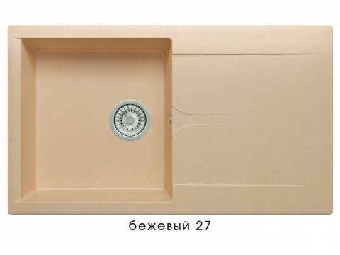 Мойка Polygran Gals-860 Бежевый 27