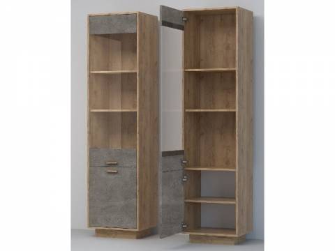 Пенал Эго ПС-1 камень темный цоколь