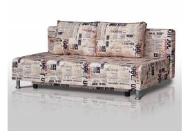 Диван Комфорт Газета без подлокотников 2 подушки