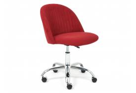 Кресло офисное Melody флок бордовый