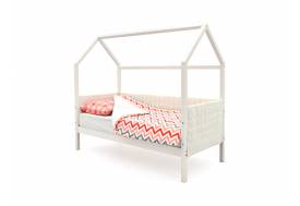 Кровать-домик мягкий Svogen белый