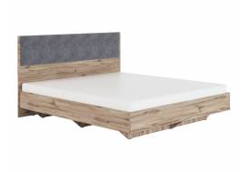 Кровать 1600 Николь Серый текстиль мод.1.3