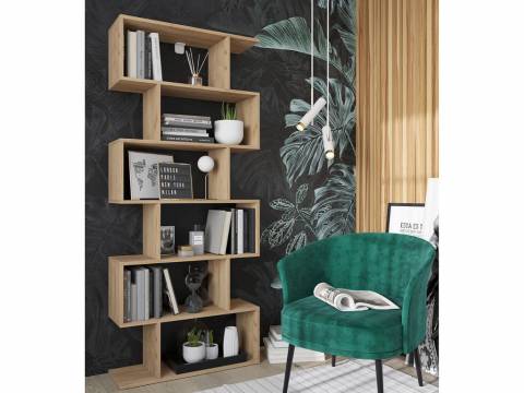 Стеллаж 2 ASTI Крафт золотой