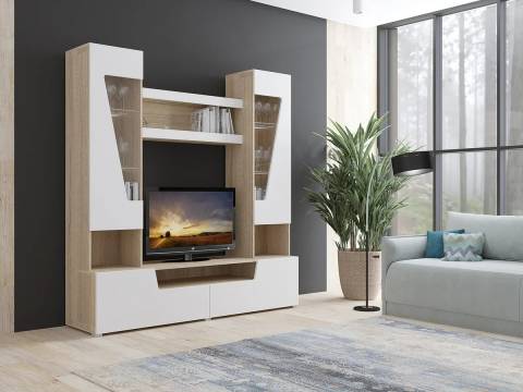 Стенка Анталия 2 Белый софт