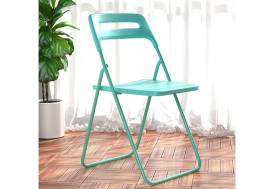 Стул раскладной OKC-1331 голубой