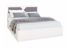 Кровать Николь 1600 ясень шимо-лиственница темная