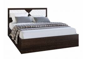 Кровать Николь 1600 венге-лиственница светлая