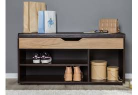 Обувница Liga с откидной крышкой 1055 венге