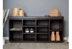 Обувница Liga с открытыми нишами 1040 Венге