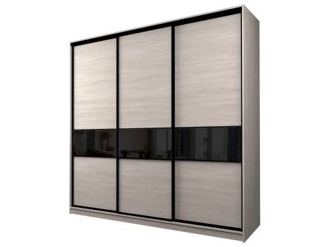 Шкаф-купе Max МШ-25-6-27-999 пленка Oracal черная