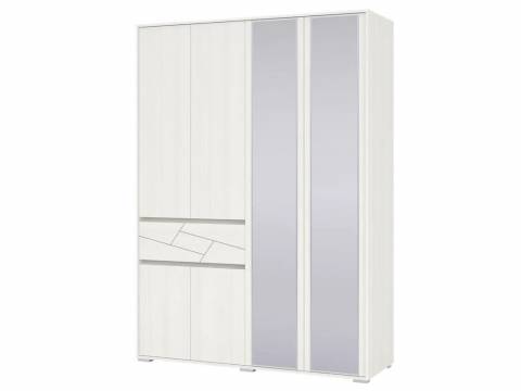 Шкаф 4-х дверный с ящиком Аделина 4-4834