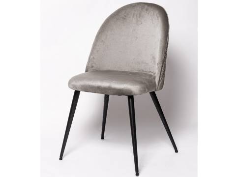 Стул С 820 серый вельвет
