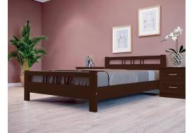 Кровать Вероника-3 1400 Орех