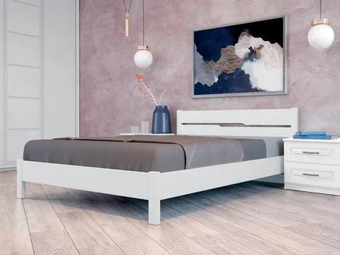 Кровать Вероника-5 1200 Белый античный