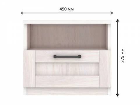 Тумба прикроватная с ящиком СГ Классика