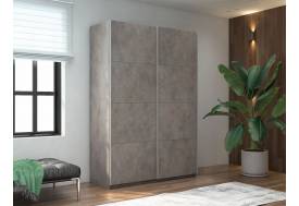 Шкаф-купе Прайм 2-х дверный 1200 два ДСП Бетон