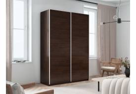 Шкаф-купе Прайм 2-х дверный 1400 два ДСП Венге